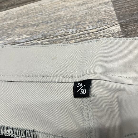 Public Rec Dealmaker‎ Tan Mens 34x29 Flat Front Performance Stretch Dress Pants - Picture 10 of 16